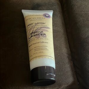 French Lavender Foot Lotion - Cream and Brown